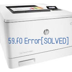 59f0 error hp printer solved